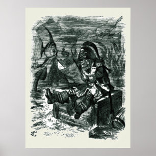 Poster John Tenniel : Davy Jones Locker