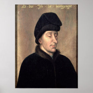 Poster John the Fearless, Duke of Burgundy