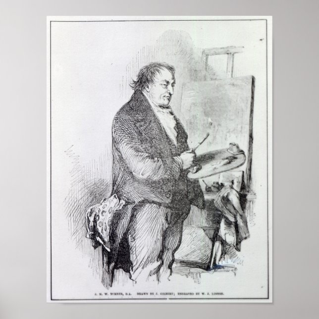 Poster John Thomas Smith | Joseph Mallord William Turner (Devant)
