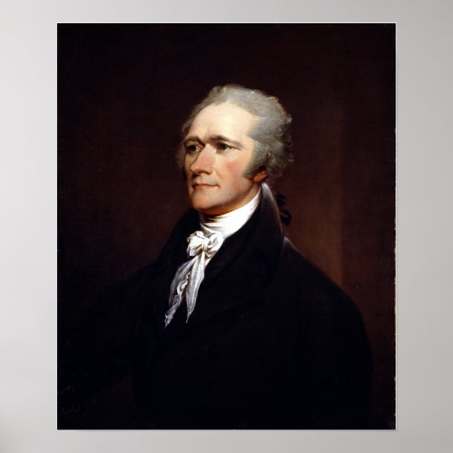 Poster John Trumbull Alexander Hamilton (Devant)