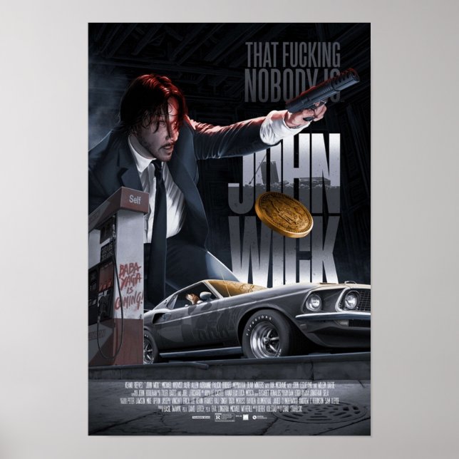 Poster John Wick (Devant)