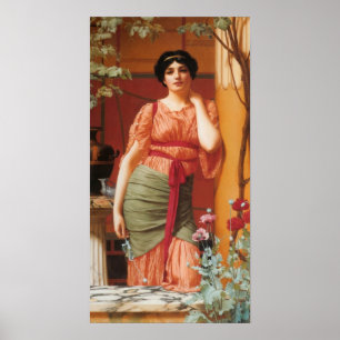 Poster John William Godward - Nerissa