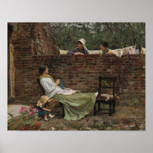 Poster John William Waterhouse - Bons voisins