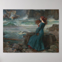 John William Waterhouse - Miranda - La tempête