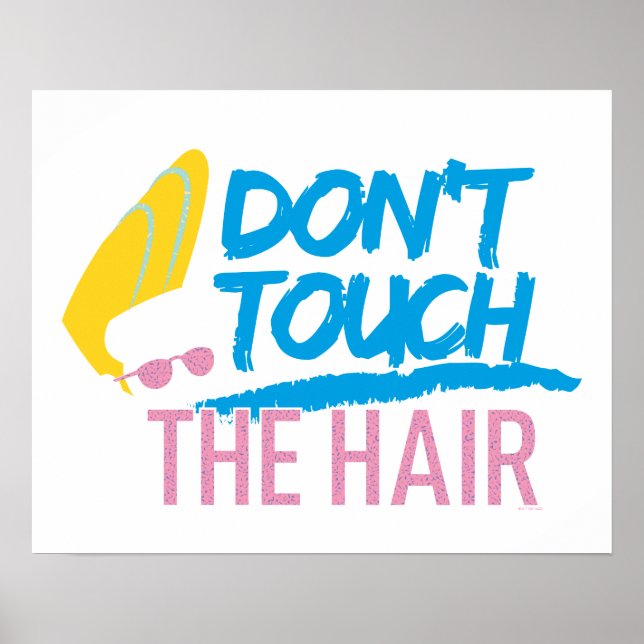 Poster Johnny Bravo - Ne touchez pas le graphique des che (Devant)
