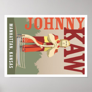 Poster Johnny Kaw - 16x12