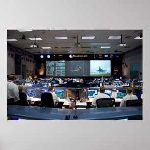 Poster Johnson Mission Control Centre