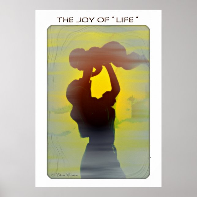 Poster Joie de la vie (Devant)