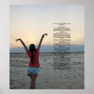 Poster Joie et chagrin par Kahlil Gibran