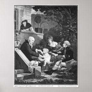 Poster Joies d'être un père, c.1797