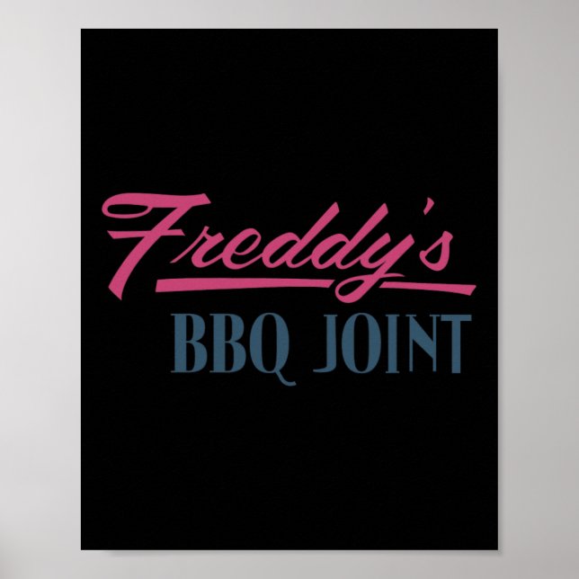 Poster Joint Freddy’s Bbq (Devant)