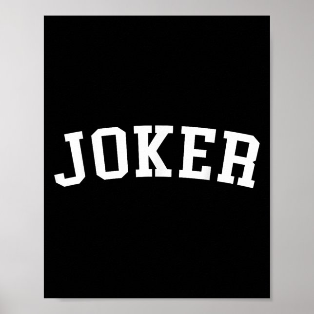 Poster Joker  (Devant)