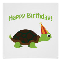 Joli anniversaire ! Tortue