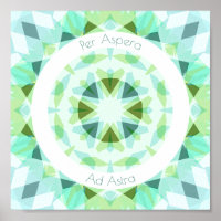 Joli bleu vert par Aspera Ad Astra Star Nursery