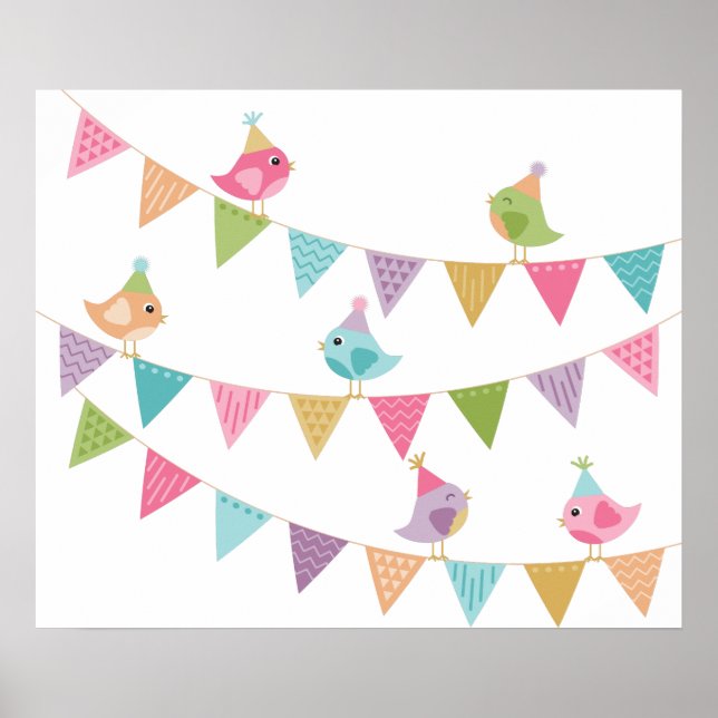 Poster Joli Bund Bird (Devant)
