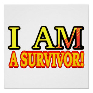 Poster Joli dessin "SURVIVOR". Commandez dès maintenant