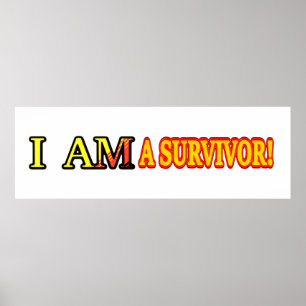 Poster Joli dessin "SURVIVOR". Commandez dès maintenant 