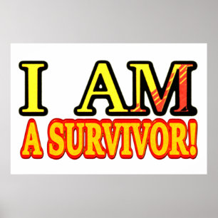 Poster Joli dessin "SURVIVOR". Commandez dès maintenant