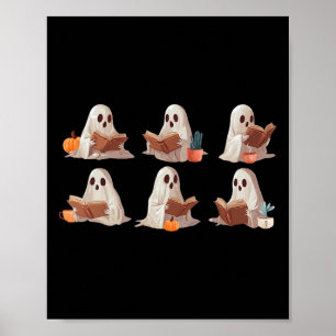 Poster Joli Halloween Graphisme de lecpratique des Fantôm