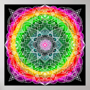 Poster Joli Imaginaire Prism Art Méditerranée