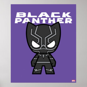 Poster Joli Mini Panthère Noire