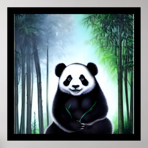 Poster Joli Petit Petit Petit Petit Petit Boeuf De Panda