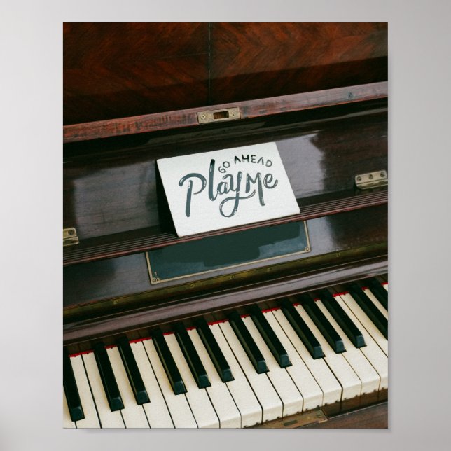 Poster Joli piano (Devant)
