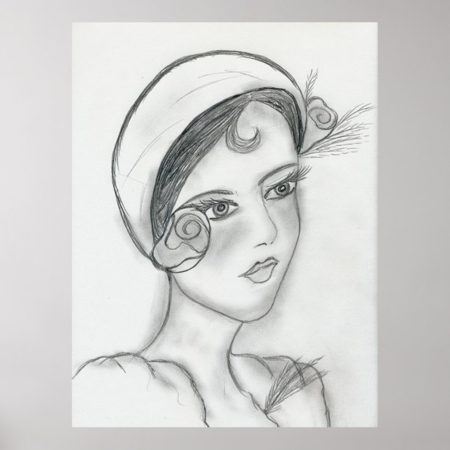Poster Joli Rose (Devant)