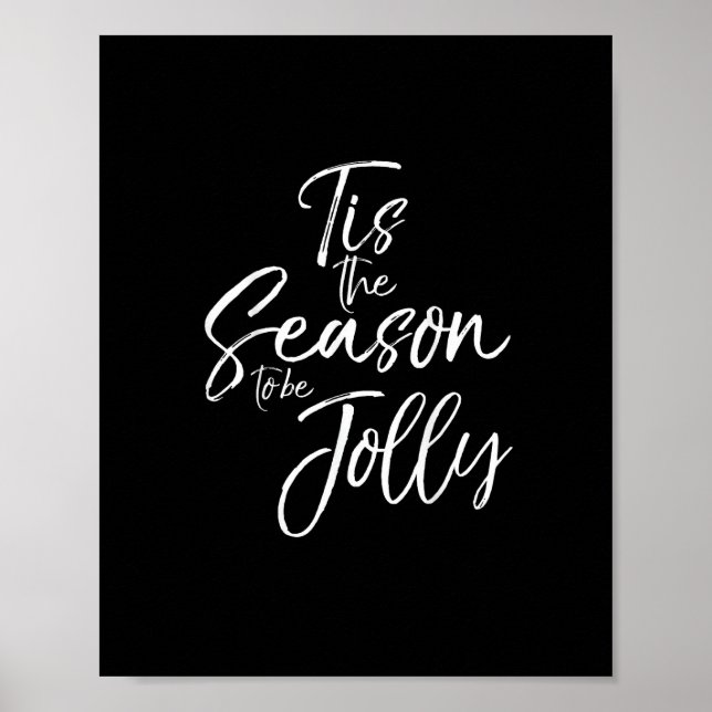 Poster Jolie Citation De Noël Pour Les Femmes Cette Saiso (Devant)