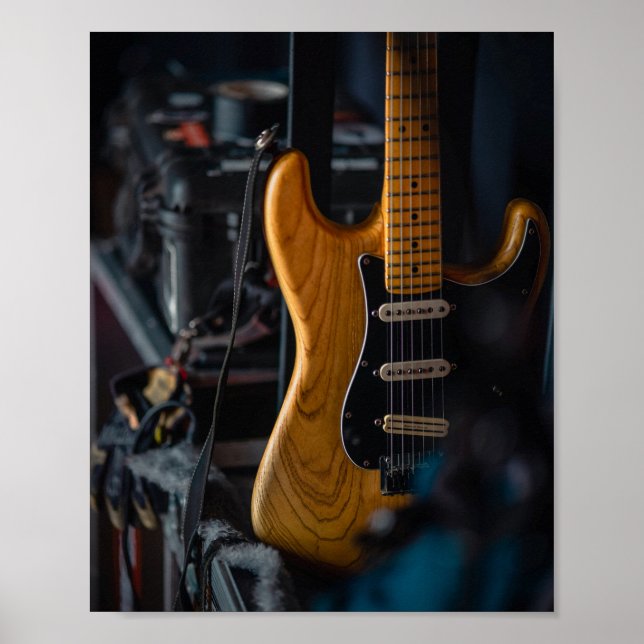 Poster Jolie guitare (Devant)