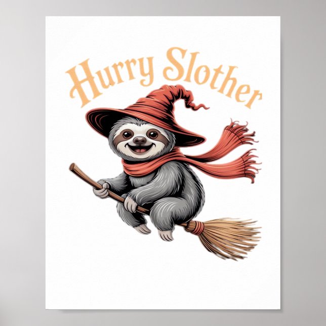 Poster Jolie sorcière Halloween sorcière Drôle Essentiel  (Devant)