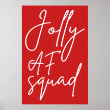 Jolly AF Squad I - Drôle de Noël pour adultes
