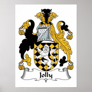 Poster Jolly Family Crest