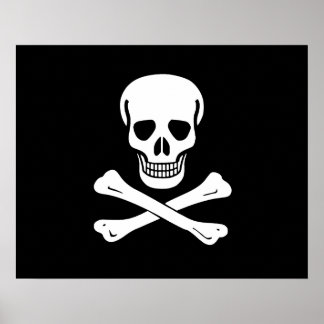 Poster Jolly Roger Pirate Flag