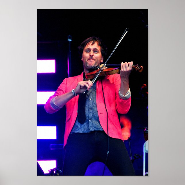 Poster Jon Boden En Direct Avec Bellowhead (Devant)