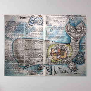 Poster Jonas 2:2 - "Il M'A Entendu"