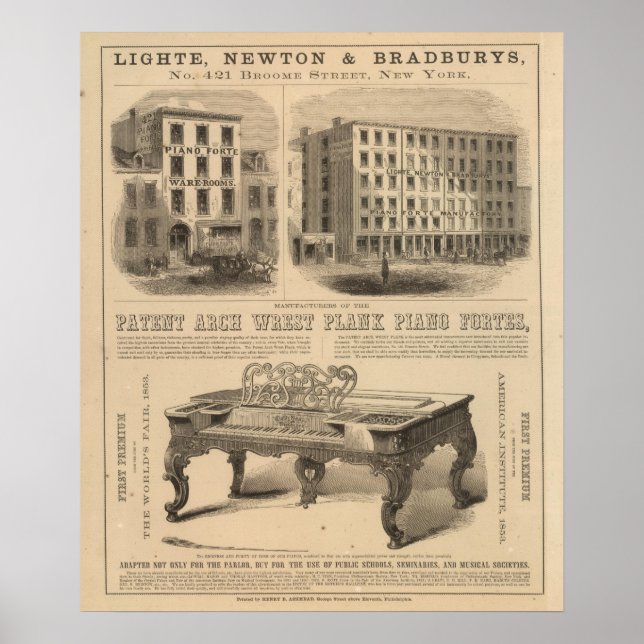 Poster Jones, White et McCurdy's Dental Depots (Devant)