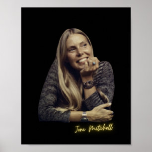 Poster Joni Mitchell Je t'aime