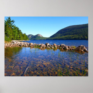 Poster Jordan Pond I au Parc national de l'Acadie