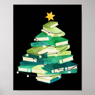 Poster Jory Books Livres Pine Tree Fun Lover Lover Ch