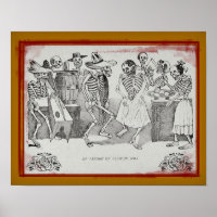 José Posada-El jarabe en ultratumba 14"x11" Imprim
