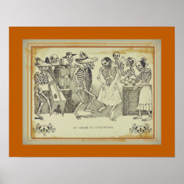 Poster José Posada-El jarabe en ultratumba 18"x14.14"