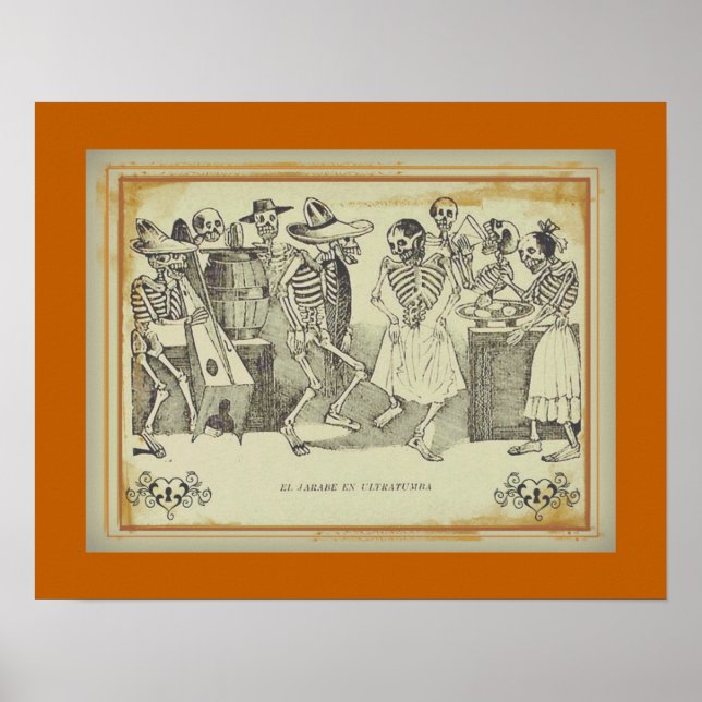 Poster José Posada-El jarabe en ultratumba 18"x14.14" (Devant)