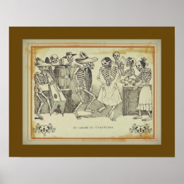 Poster José Posada-El jarabe en ultratumba 18"x 14,5"