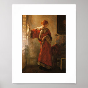 Poster Joseph DeCamp, La Fenêtre Aveugle, Art