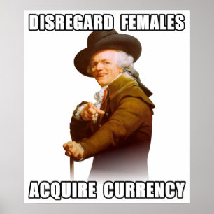 Poster Joseph Ducreux Acquire Devise