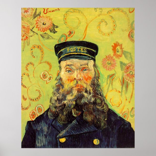 Poster Joseph Etienne Roulin (Postman) (Devant)