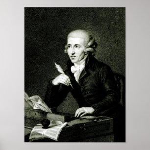 Poster Joseph Haydn c.1770