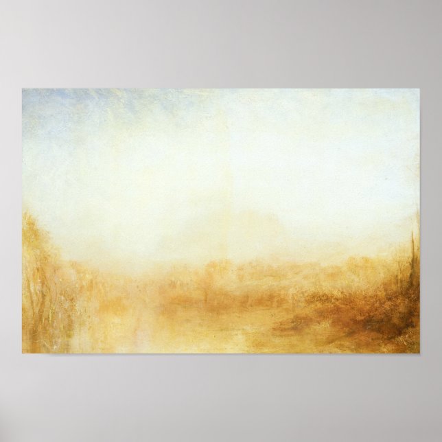 Poster Joseph Mallord William Turner - Paysage (Devant)