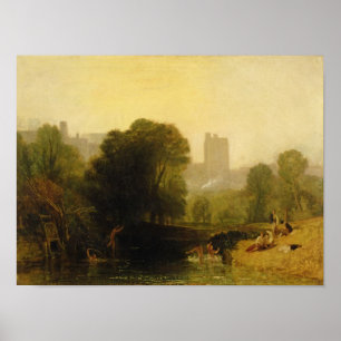 Poster Joseph Mallord William Turner   près de la Tamise